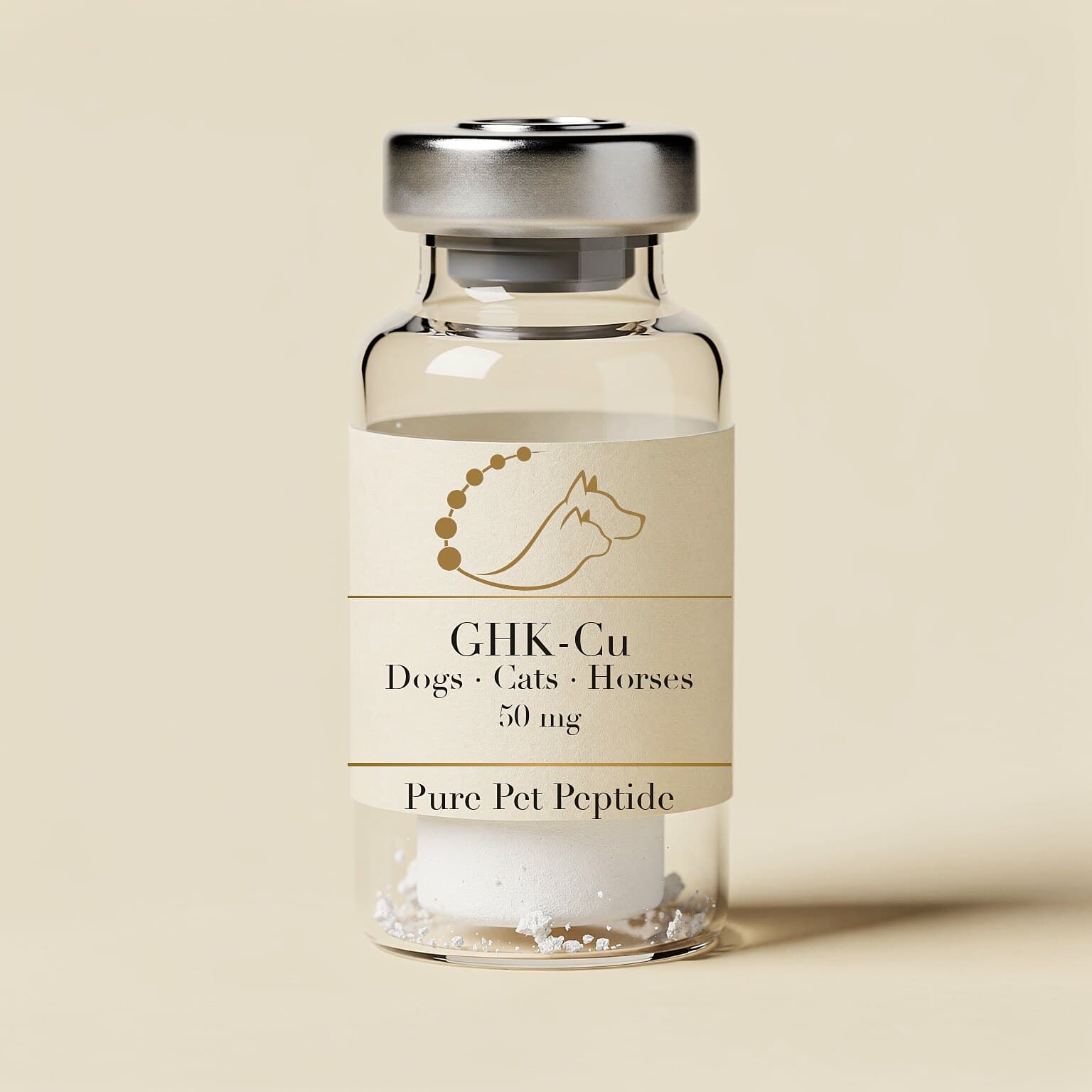 GHK-Cu vial — 50 mg, Pure Pet Peptide